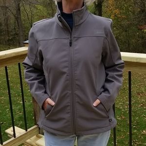 Fleece lined coat